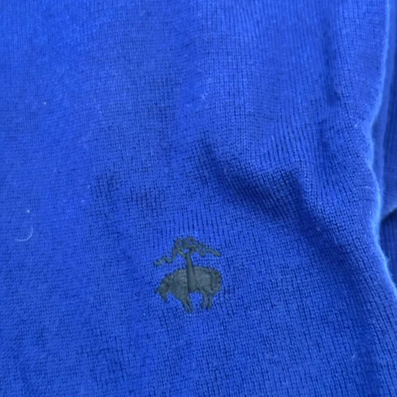 NWT Brooks Brothers “346” mens sweater, royal blue, XXL - Picture 4 of 5